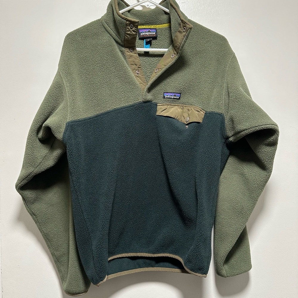 Men’s S Patagonia 1/4 button up fleece